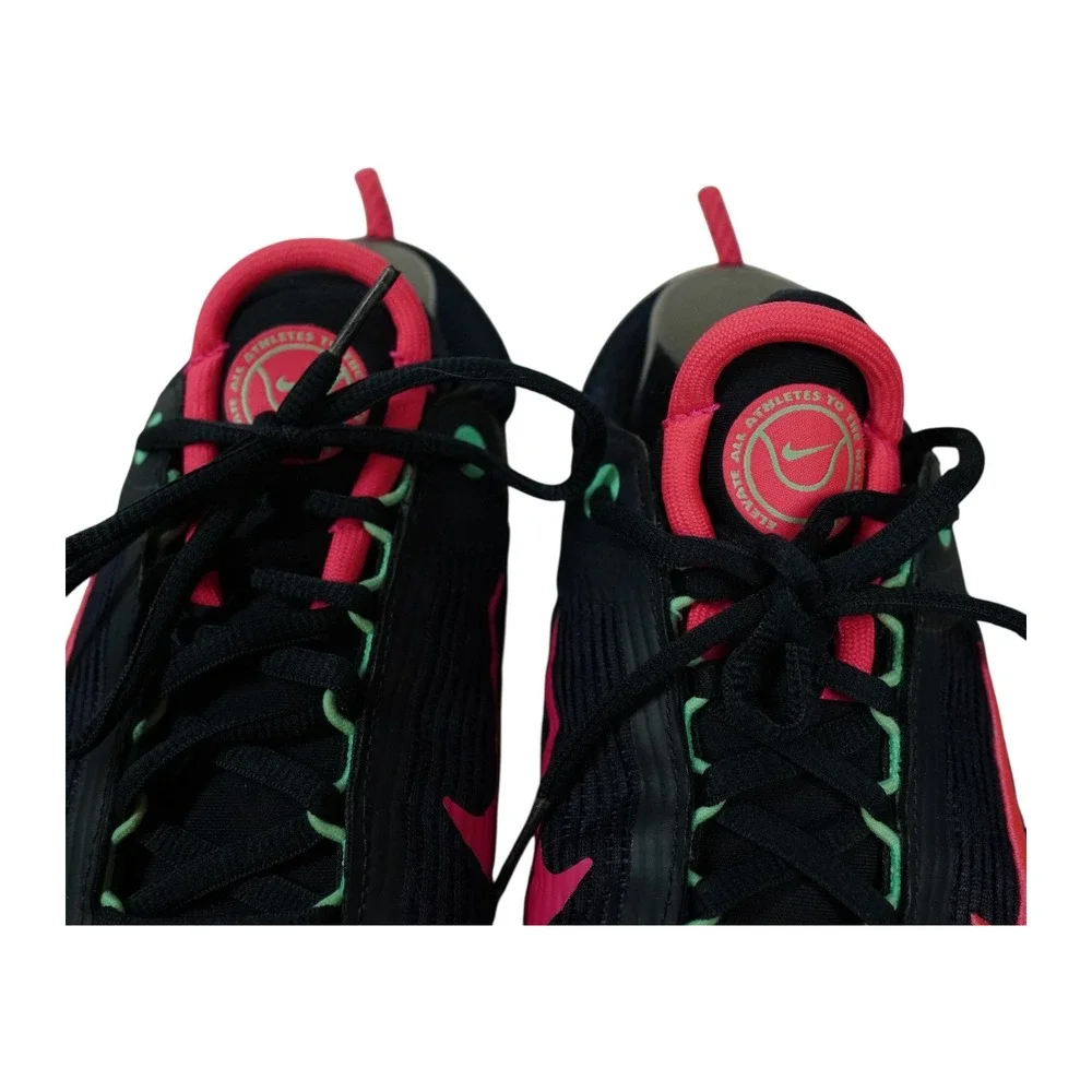 Nike Court Air Zoom NXT Mens Size 10 Navy Blue Pink Pickleball Tennis Shoe